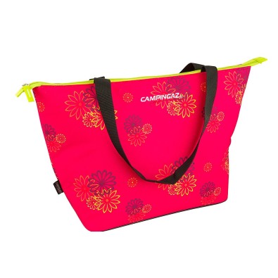 Chladicí taška SHOPPING COOLER 15L Pink daisy (chladicí účinek 10 hodin)