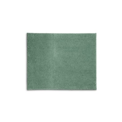 KELA Koupelnová předložka Maja 100% polyester nefritově zelená 65,0x55,0x1,5cm