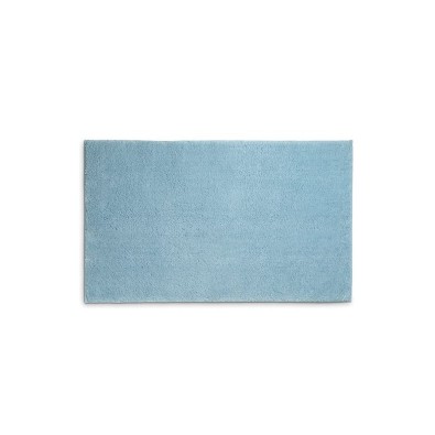 KELA Koupelnová předložka Maja 100% polyester mrazově modrá 120,0x70,0x1,5cm