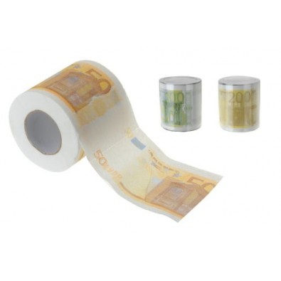EXCELLENT Toaletní papír, 100 útržků, motiv bankovek