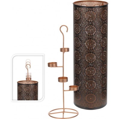 PROGARDEN Dekorativní svícen na 4 čajové svíčky vysoký 50 cm