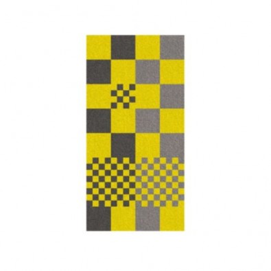 KELA Osuška LADESSA, 100% bavlna, žlutá kostka 70x140cm