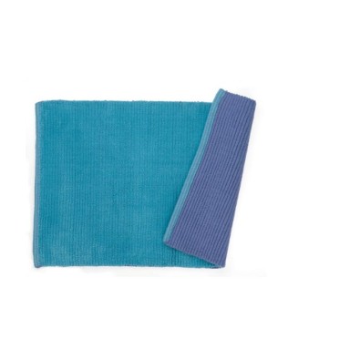 Koupelnová předložka HUGO, 100% bavlna, modrá   80x50cm