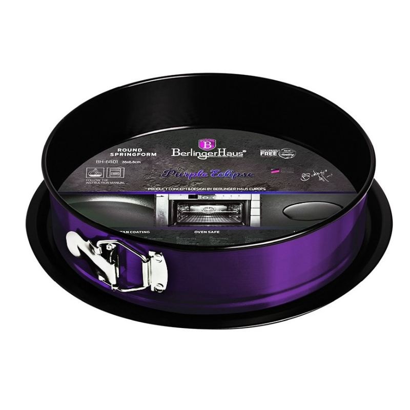 Forma na dort s nepřilnavým povrchem 2v1 Purple Metallic Line