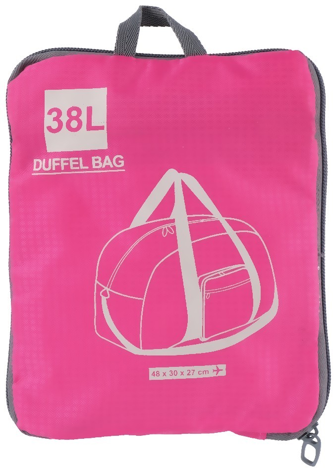 DUNLOP Cestovní taška skládací 48x30x27cm růžová