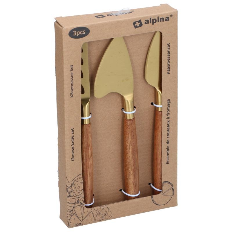 ALPINA Sada nožů na sýr 3ks ALPINA-NK ED-223681