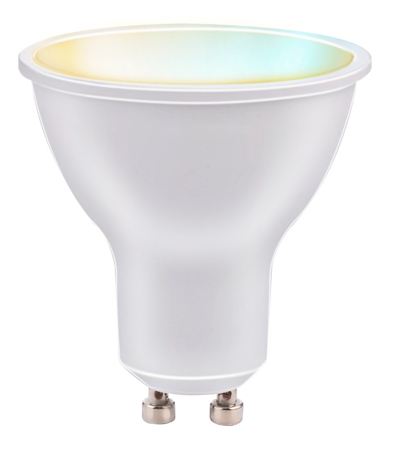 Chytrá žárovka LED WIFI bílá stmívatelná GU10