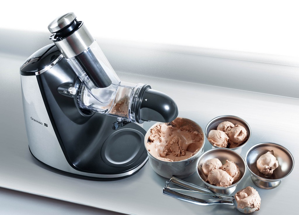 Homogenizační nástavec G21 na výrobu zmrzliny pro odšťavňovač Gracioso