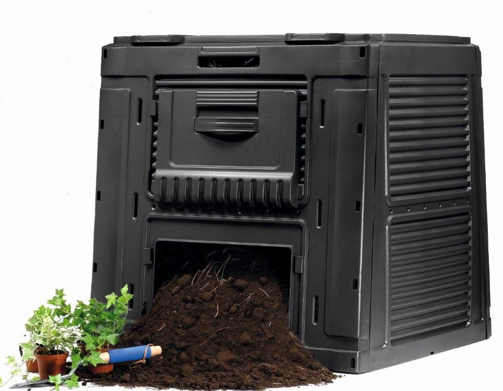 Kompostér Keter E-kompostér 470L s podstavcem černý
