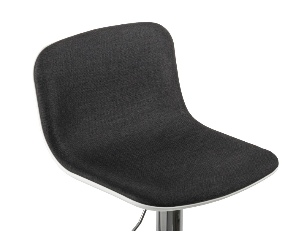 Barová židle G21 Lima látková, black