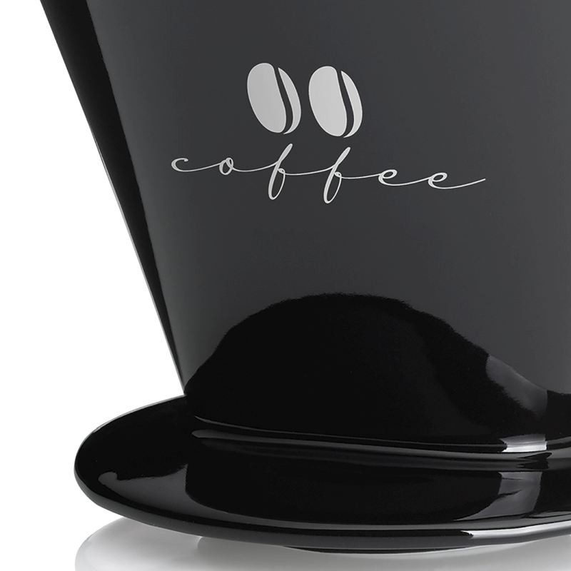 Kávový filtr porcelánový Excelsa S černá
