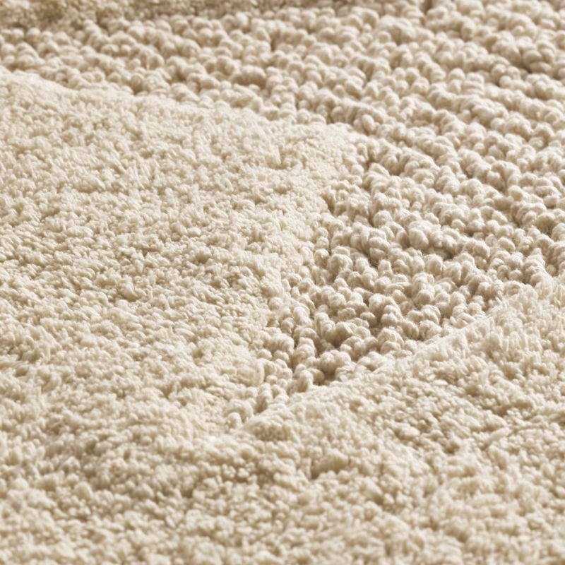 KELA Koupelnová předložka LINDANO 100% bavlna vanilka 65x55cm