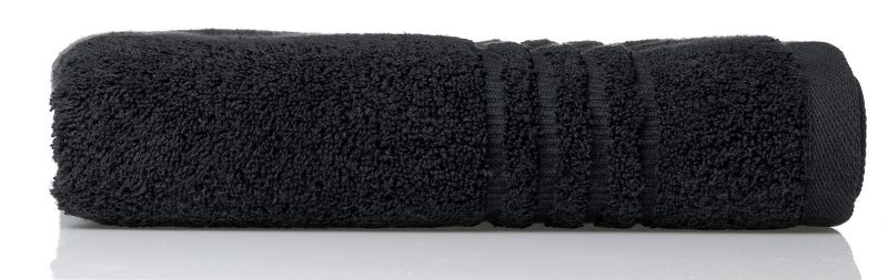 Ručník Leonora 100% bavlna černá 100x50 cm