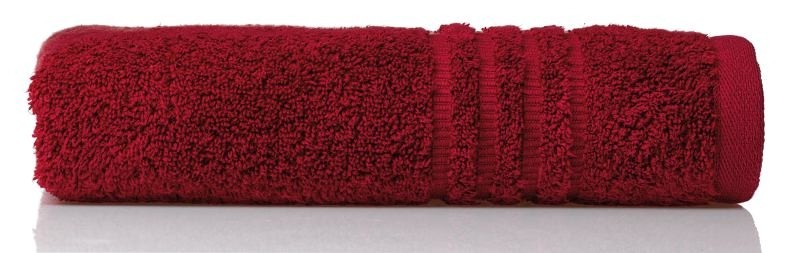 Ručník Leonora 100% bavlna červená 100x50 cm