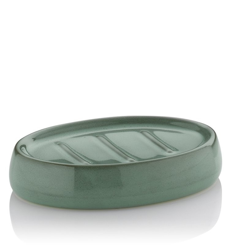 Miska na mýdlo Liana keramika zelená