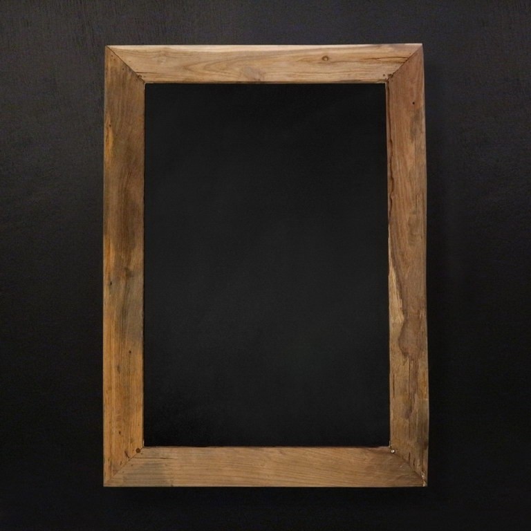 Tabule křídová dřevěná 100 x 70 cm