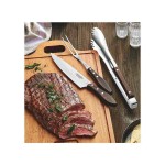 TRAMONTINA Steakový porcovací příbor a grilovací kleště Tramontina
