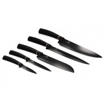 BERLINGERHAUS Sada nožů s magnetickým stojanem 6 ks Black Rose Collection