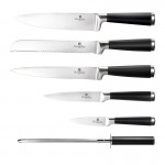 Sada nožů ve stojanu 7 ks Royal Black Collection