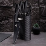 BERLINGERHAUS Sada nožů ve stojanu 7 ks Royal Black Collection
