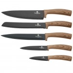 BERLINGERHAUS Sada nožů s magnetickým stojanem 6 ks Ebony Line Maple