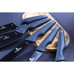 BERLINGERHAUS Sada nožů ve stojanu 8 ks Aquamarine Metallic Line