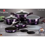 Sada nádobí s titanovým povrchem 13 ks Purple Eclipse Collection