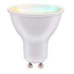 Chytrá žárovka LED WIFI bílá stmívatelná GU10