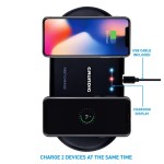 GRUNDIG Bezdrátová nabíječka na Iphone i Samsung duální 2x10W