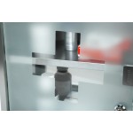 EDCO Lékárnička na zeď nerez ocel / sklo 30x12x30cm