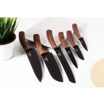 BERLINGERHAUS Sada nožů s magnetickým stojanem 6 ks Ebony Line Rosewood