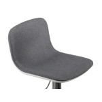 Barová židle G21 Lima látková, gray