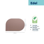 Prostírání EDEL PU kůže nugát 45,0x30,0x0,17cm