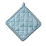 Chňapka čtvercová SVEA 100% bavlna modrá