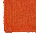 KELA Koupelnová předložka Ladessa Uni 120x70 cm bavlna oranžová