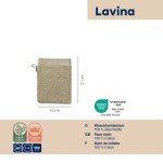Žíňka LAVINIA 100% bavlna béžová 15,0x21,0cm