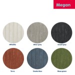 Koupelnová předložka Megan 100% bavlna mechově zelená 80,0x50,0x1,6cm