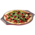 STONELINE Plech na pizzu 33 cm STONE červený