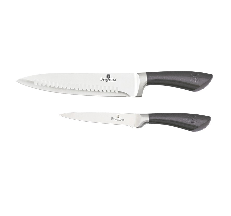 Levně BERLINGERHAUS Sada nožů nerez 2 ks Carbon Metallic Line BH-2475
