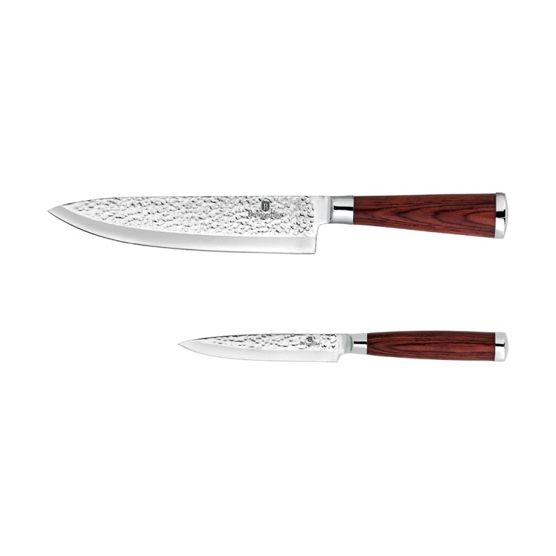 Levně BERLINGERHAUS Sada nožů nerez 2 ks Ebony Line Rosewood BH-2488