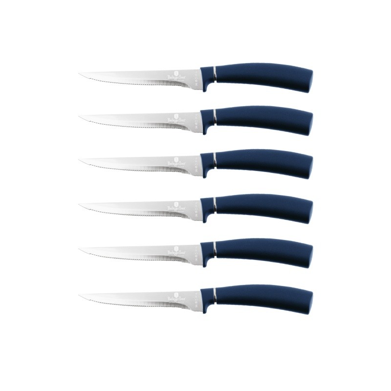 Sada steakových nožů 6 ks Aquamarine Metallic Line