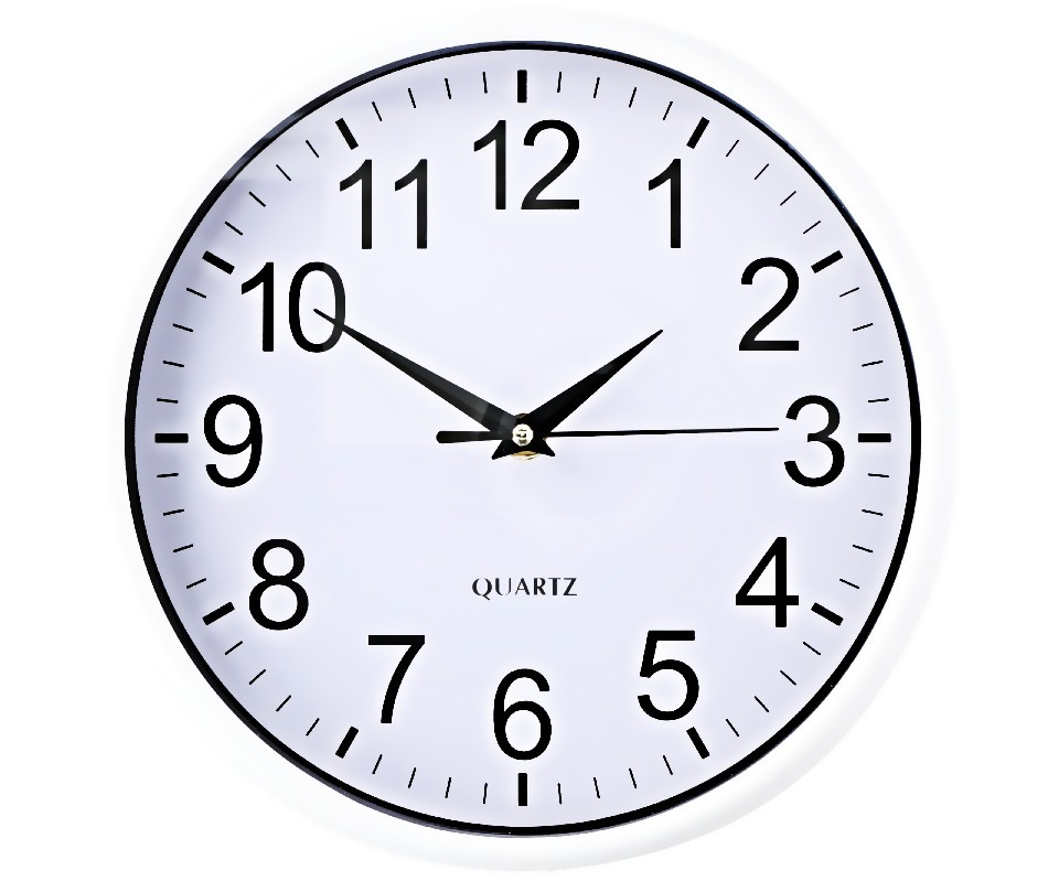 Levně EDCO Nástěnné hodiny 25 cm bíláED-203254bila