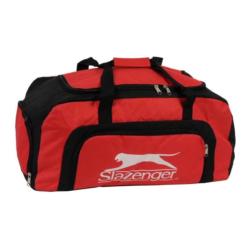 Levně Sportovní /cestovní taška 61x28,5x30cm červená