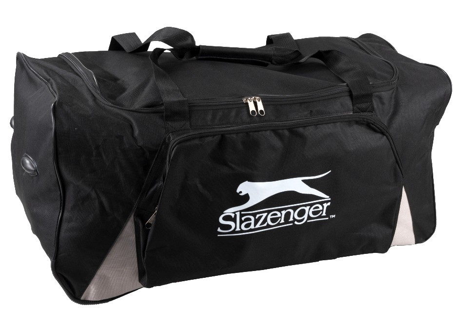 Levně SLAZENGER Sportovní /cestovní taška s kolečky černáED-210018cern