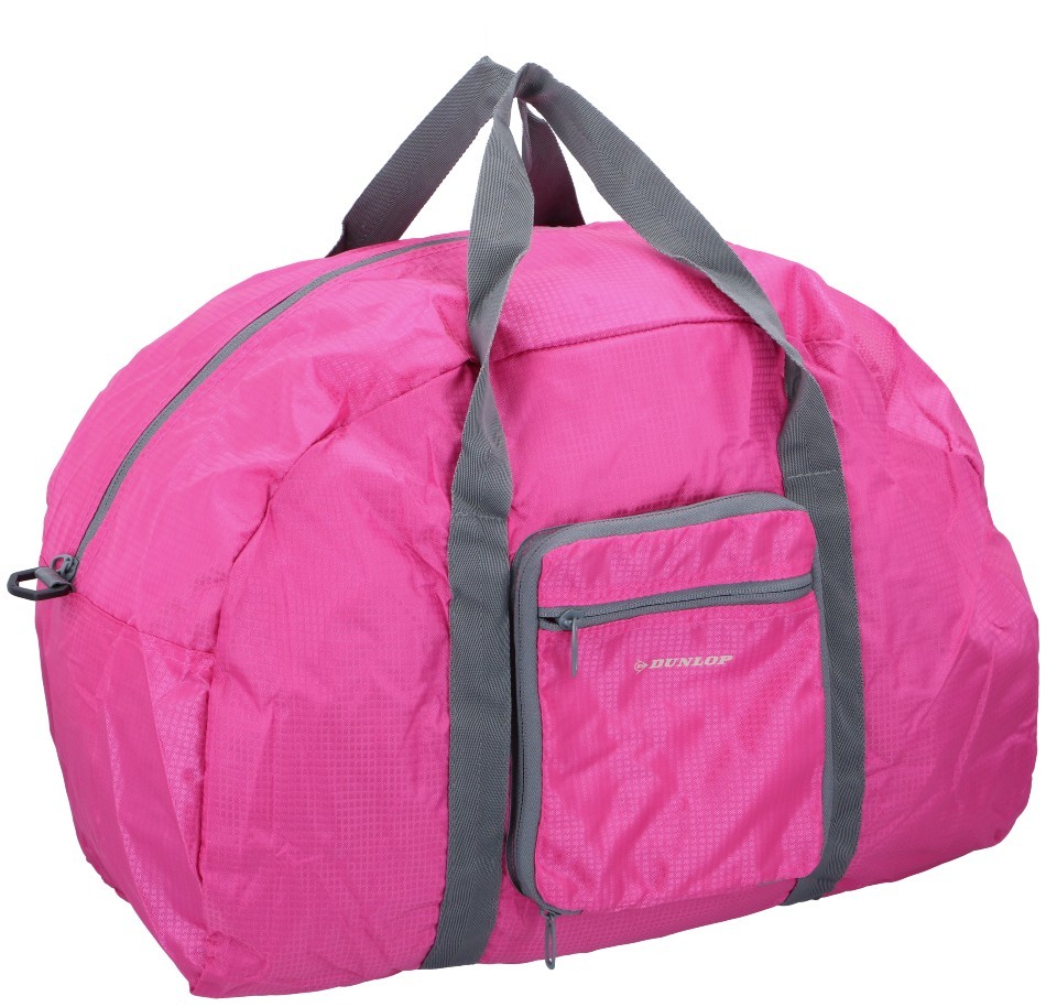 Levně DUNLOP Cestovní taška skládací 48x30x27cm růžováED-210303ruzo