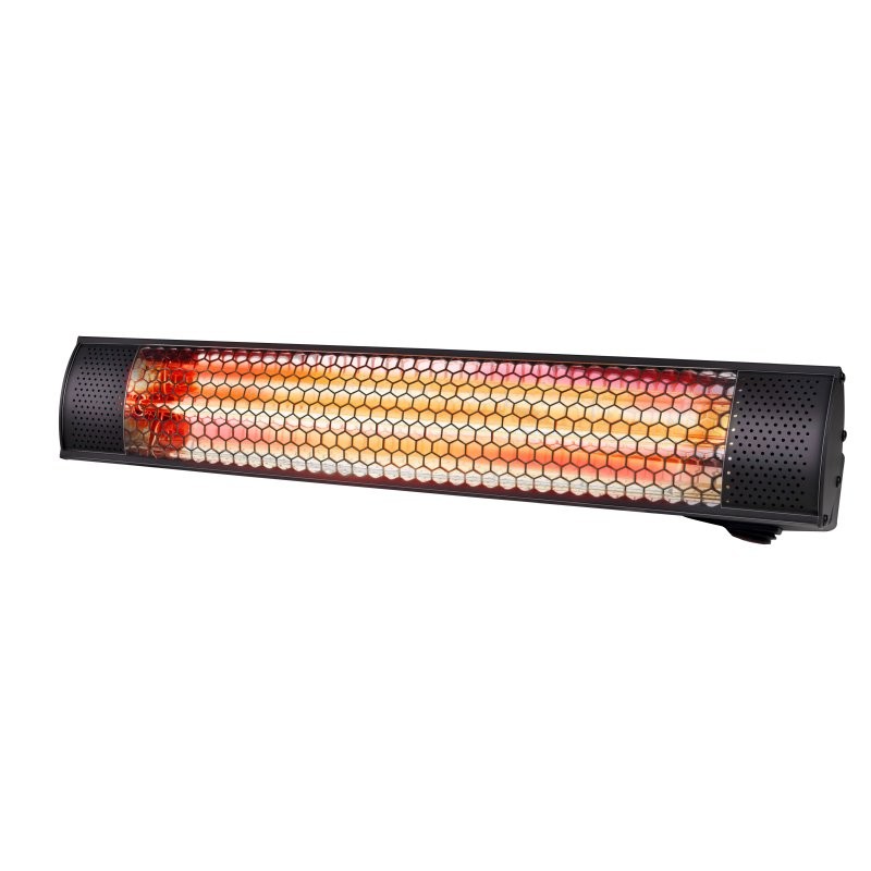 Levně ALPINA Infračervený zářič ohřívač nástěnný 2000W černáED-218780