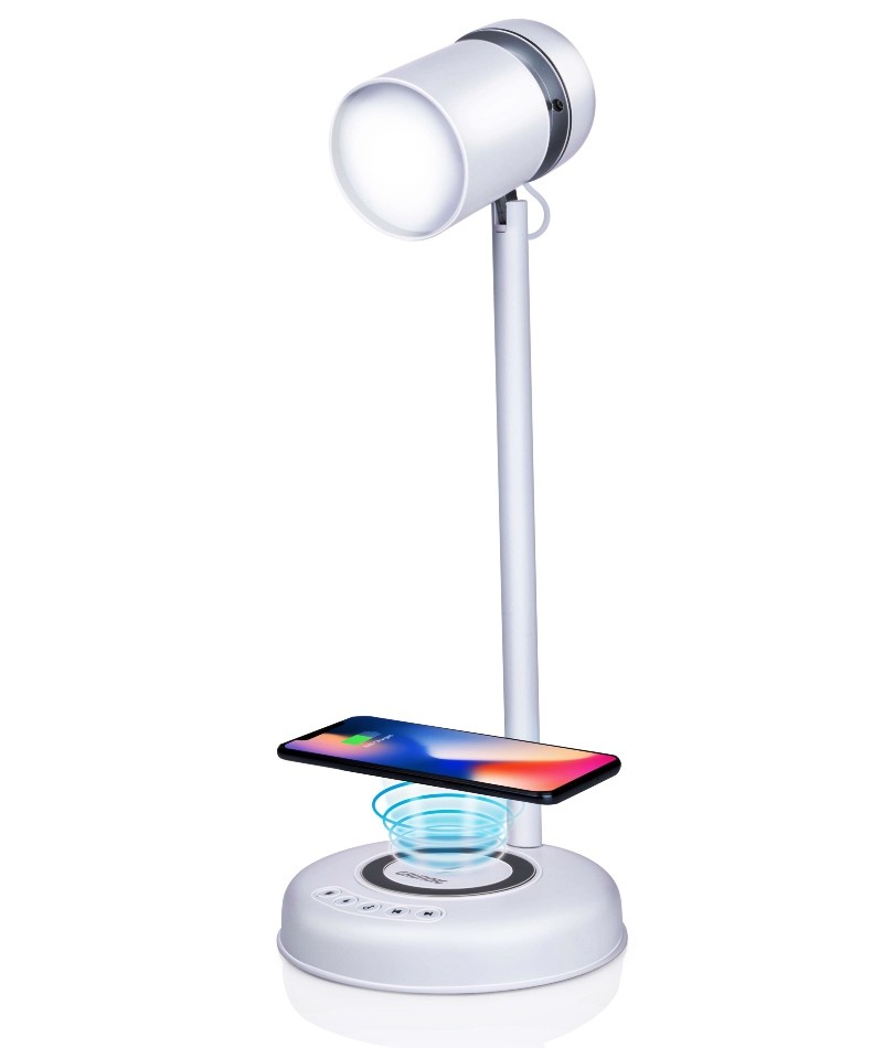 Levně GRUNDIG Stolní lampa LED s bezdrátovou nabíječkou na mobil 3v1ED-247255