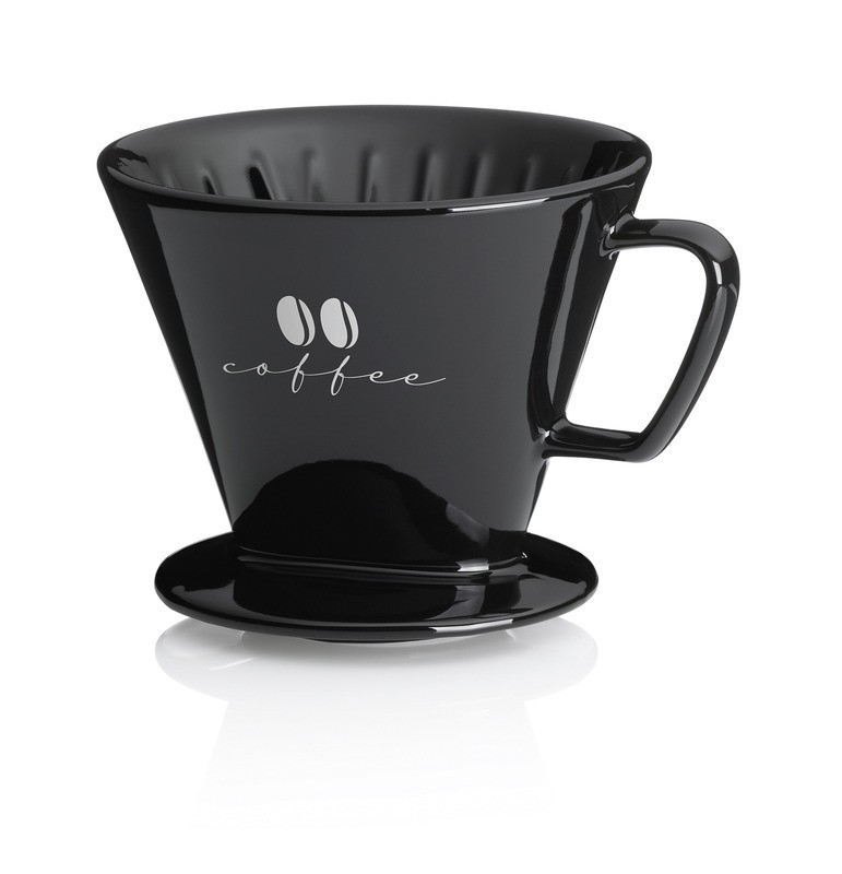 Kávový filtr porcelánový Excelsa S černá KL-12491