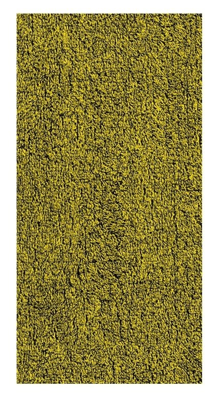 KELA Ručník LADESSA 50x100 cm, šedý / žlutý KL-22179