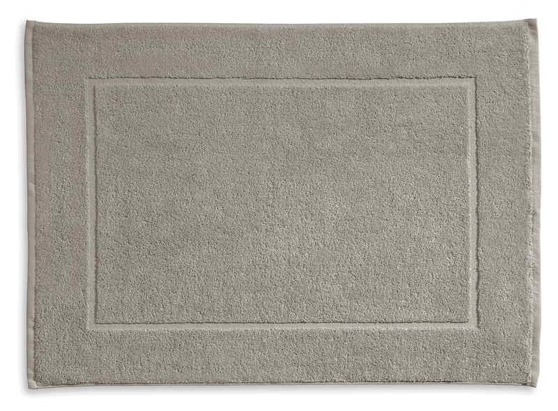 Koupelnová předložka Ladessa 70x50 cm bavlna stříbrno-šedá
